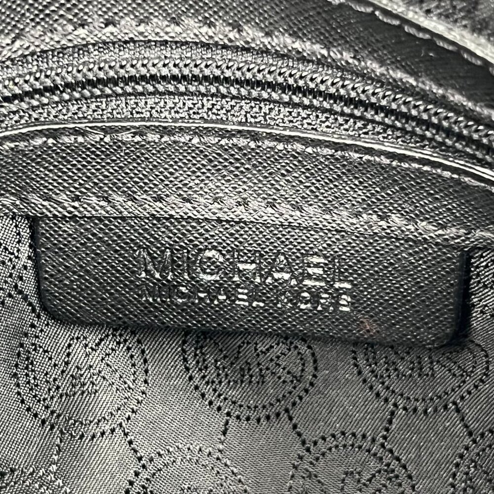 Michael Kors Black Chain Strap Shoulder Bag | Gold Hardware - Picture 10 of 10